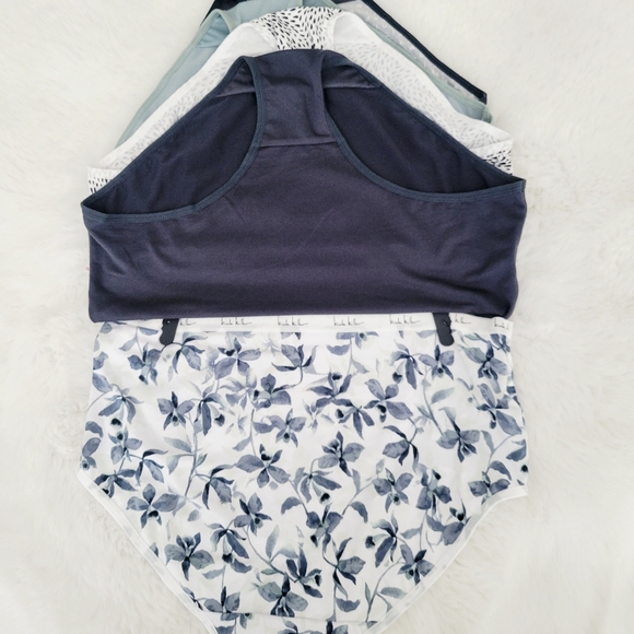 🦋NICOLE MILLER 5-PACK SUPER SOFT BRIEFS SIZE 1X - Picture 7 of 7